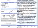 a close up of a sheet of paper with a barcode on it