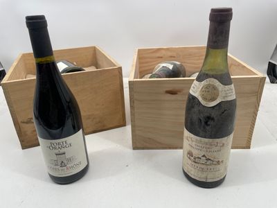 10 bouteilles 5 bts : COTES DU RHONE Porte d Orange 2022 et …