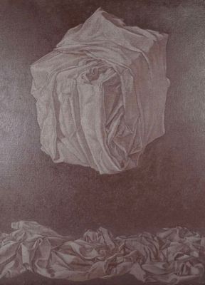 Jacques JOOS (1945-2021), "Au-delà de l'Espace", 1978, huile…