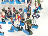 a lot of toy soldiers that are on display