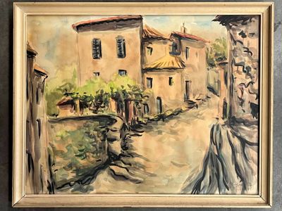 ECOLE TOULONNAISE Vue de village