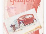 la couverture d'un magazine sur laquelle figurent une vieille voiture et une vache