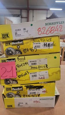 6 embrayages LUK pour véhicules (2 OPEL - 2 FORD - 2 sans ma…