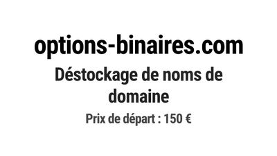 Nom de domaine options-binaires.