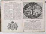 an open book with a picture of a man and a woman on it