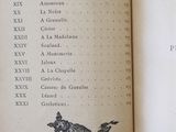 an open book with a picture of a man on a horse