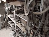 a picture of a pile of wires and wires in a room