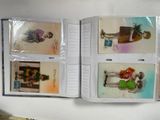 a book with pictures of people and animals on it