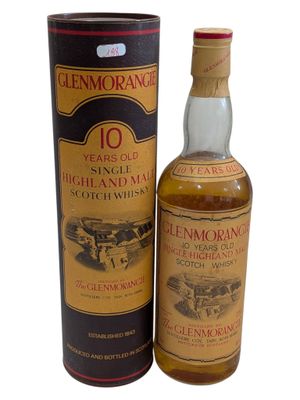 glenmorano 10 years old highland single malt scotch whisky