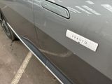 a close up of a car with a sticker on the door