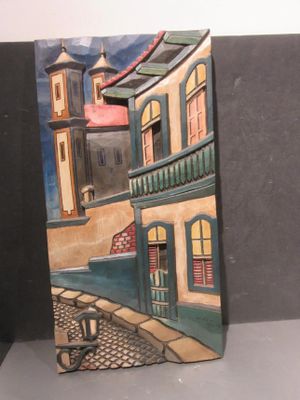 a picture of a picture of a painting on the wall