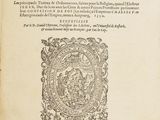 an old book with a picture of a man on it