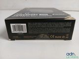the back of a black box with a barcode on it