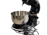 an image of a mixer and a bowl on a stand