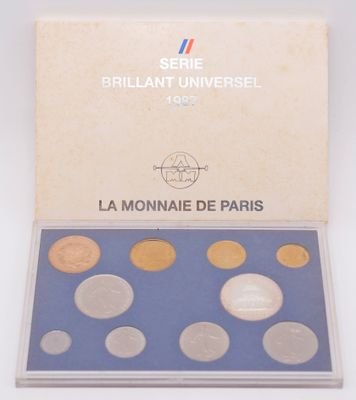 an image of a box of coins with a label on it