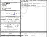 a document with a barcode and a barcode on it