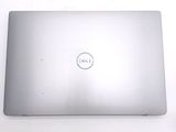 dell laptop with a dell logo on the back of it