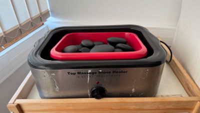 Chauffe pierres TOP MASSAGE STONE HEATER, sans plaque appare…