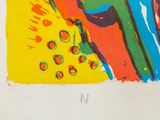 an image of a picture of a colorful painting on a piece of paper