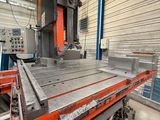 a machine that is sitting inside of a building