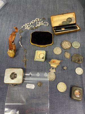 a lot of items that are sitting on a table