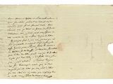 un gros plan d'un morceau de papier sur lequel on a écrit