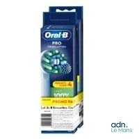 oral - b pro electric toothbrush head replacement pack of 2