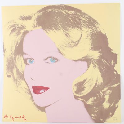 Andy Warhol, « Andy Warhol, Blonde aux yeux bleus », 1970