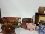 a lot of small figurines that are on a table
