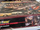 a large box with a picture of a car on it