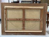 a picture of a picture of a window made out of wood