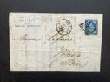 a close up of a piece of paper with a stamp on it