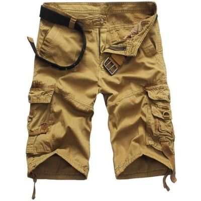 454 / Bermuda Homme Cargo Coton - FUNMOON - Bermuda Ca…