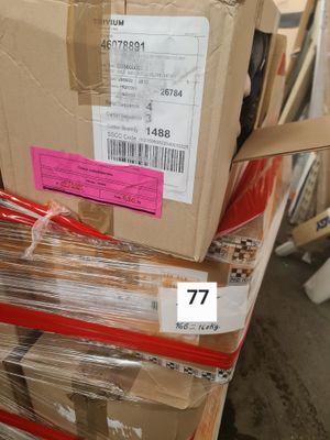 Palette de vêtements de seconde main – env. 160 kg