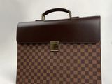 Porte-documents Louis Vuitton Damier marron et marron