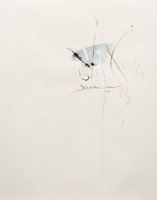 dessin d'une horloge sur une feuille de papier posée sur une table