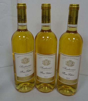 3 Bts Château Rayne Vigneau. Cuvée Marc Falaise.