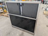 a picture of a tv that is sitting on the ground