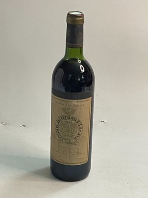 1 bouteille Château GRUAUD LAROSE 1983