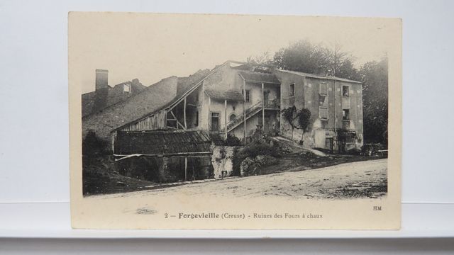 Forgevieille : Ruines des Fours à chaux (HM 2).TBE. Rare !