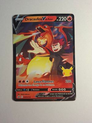 "Collection-PokÉMon-Cartes : Dracaufeu V Peter