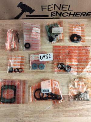 Lot de 10 pièces( soupape, bague d'étanchéité 15x25x5, roule…