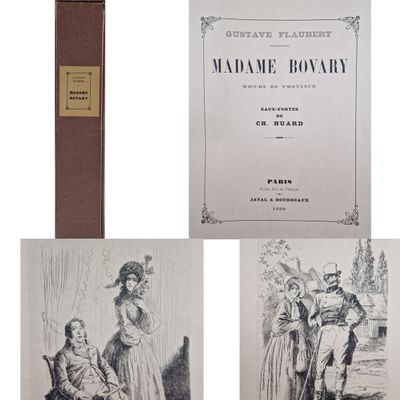 [HUARD (Charles)] [FLAUBERT (Gustave)], Madame Bovary
