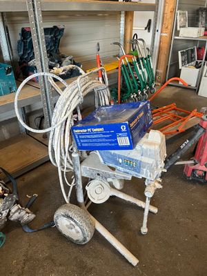 a lot of tools that are sitting on the floor