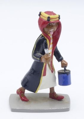 a figurine of a woman with a bucket of water