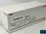 a box with a picture of a truck on it