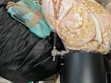 a box full of stuff that is sitting on the floor