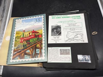 une image représentant un livre sur lequel figure un train