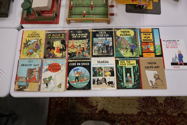 HERGE : (13 albums) LES AVENTURES DE TINTIN : « L’AFFAIRE TOURNES...