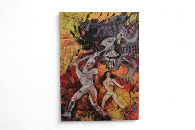 Sergei POLJINSKY (1952), "Combat Astral", 2014.